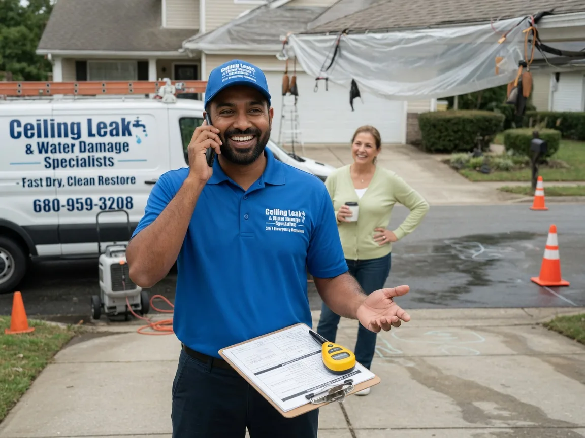 Ceiling Leak Cleanup Valles Mines, MO FAQs